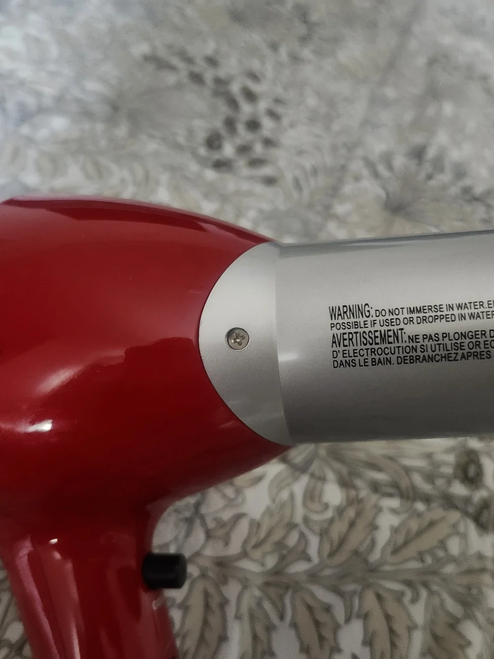 CHI/ULTA BEAUTY Red Handheld Hair Dryer with Diffuser - Picture 5 of 6